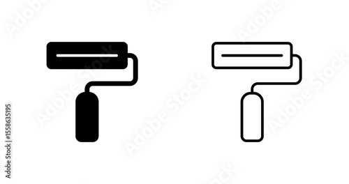 Paint Roller Vector Icon