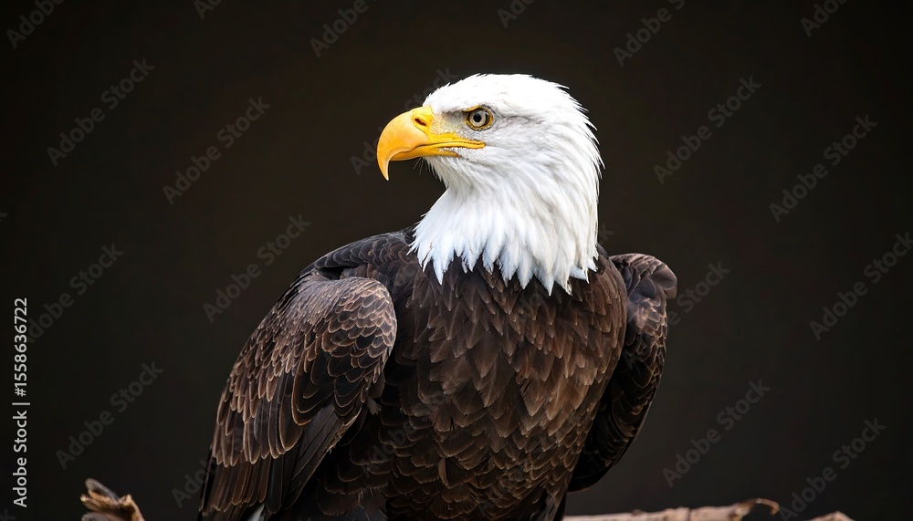 Obraz premium Majestic bald eagle portrait