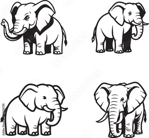elephant vector illustration