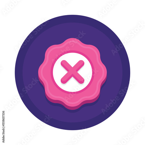 Download close icon vector illustration modern style for user interface and design asset use