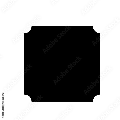 blank photo frame