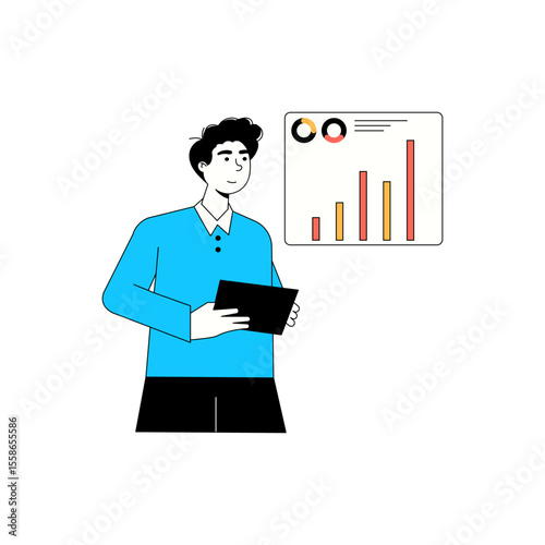 People Business Concept Illustration