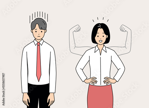 The intriguing contrast between confidence and doubt within workplace dynamics and environments