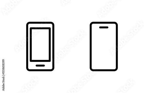 Phone icon vector illustration. Call sign and symbol. telephone symbol