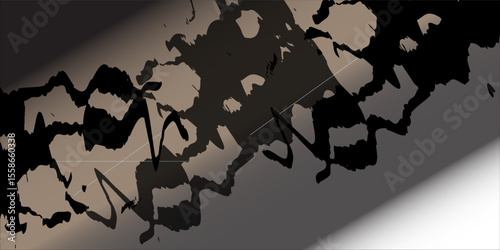 An expressive and moody abstract vector featuring a dynamic white brush stroke on a subtle gradient background, blending deep shadows and warm highlights. background