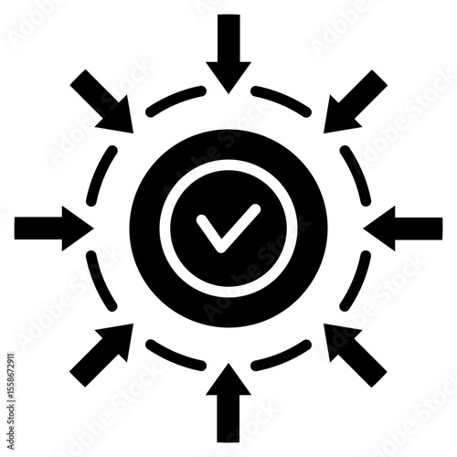 Determine Glyph Icon