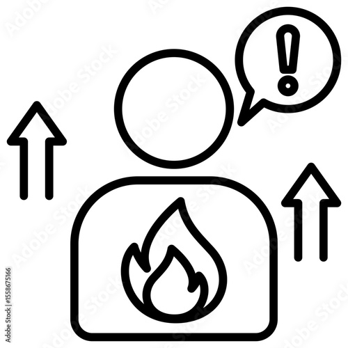 Motivation Line Icon