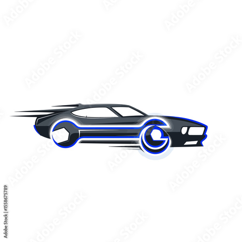 Car Repair Icon Logo Very Cool Design