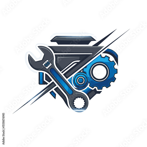 Car Repair Icon Logo Very Cool Design