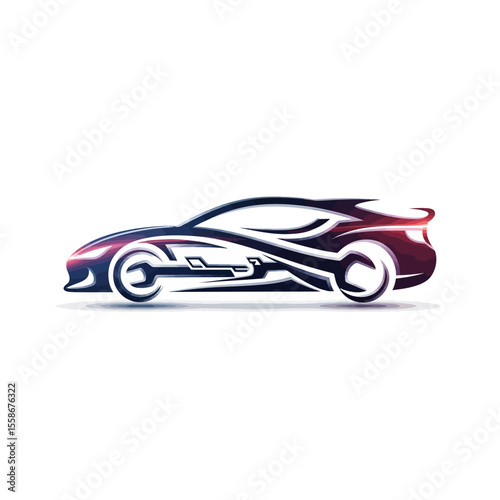 Car Repair Icon Logo Very Cool Design