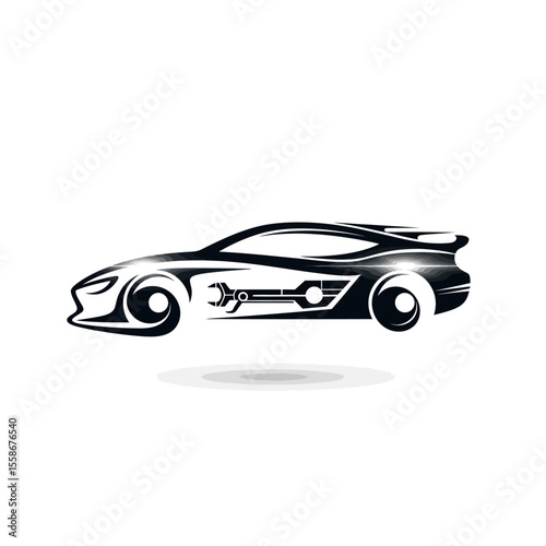 Car Repair Icon Logo Very Cool Design