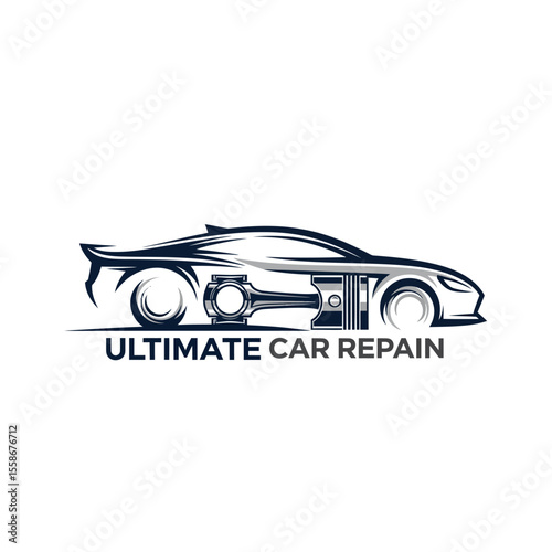 Car Repair Icon Logo Very Cool Design