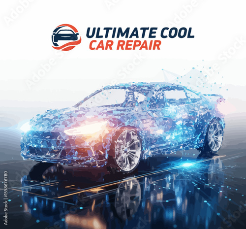 Car Repair Icon Logo Very Cool Design