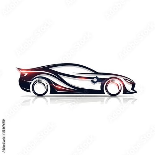 Car Repair Icon Logo Very Cool Design