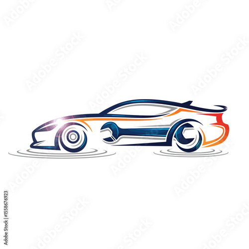 Car Repair Icon Logo Very Cool Design