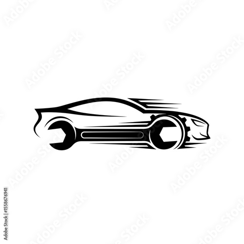 Car Repair Icon Logo Very Cool Design