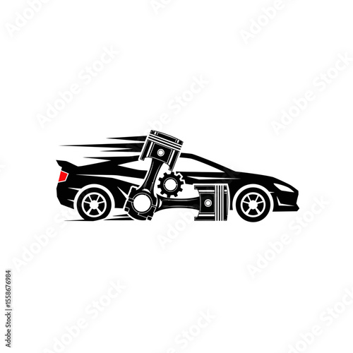 Car Repair Icon Logo Very Cool Design