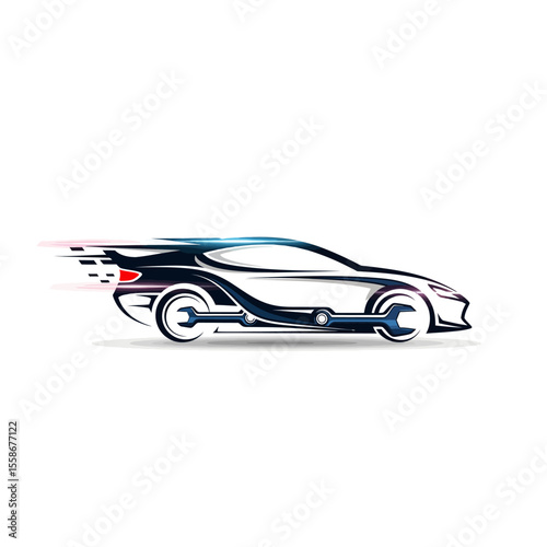 Car Repair Icon Logo Very Cool Design