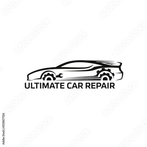 Car Repair Icon Logo Very Cool Design