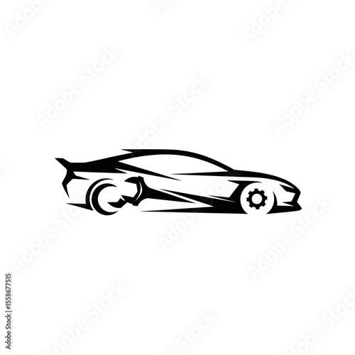 Car Repair Icon Logo Very Cool Design