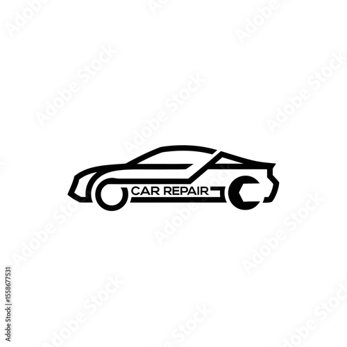 Car Repair Icon Logo Very Cool Design