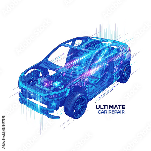 Car Repair Icon Logo Very Cool Design