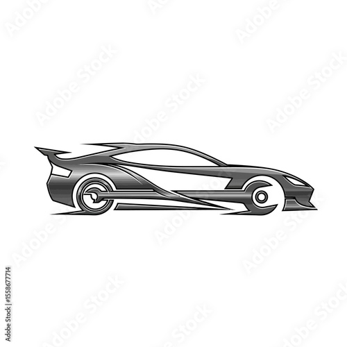 Car Repair Icon Logo Very Cool Design