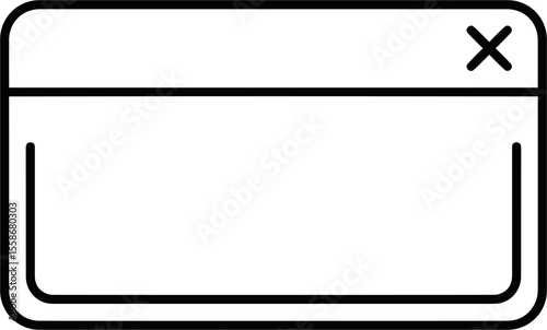 Modal Popup Window Close Icon