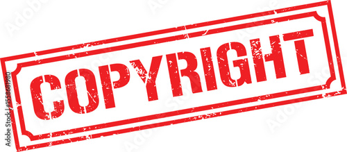 Grunge stamp copyright