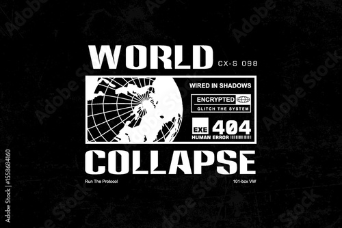 futuristic streetwear graphic tee design templates ideas