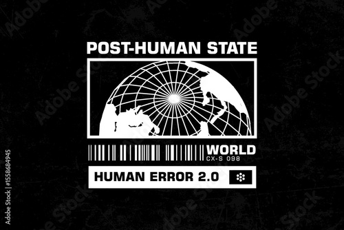 futuristic streetwear graphic tee design templates ideas