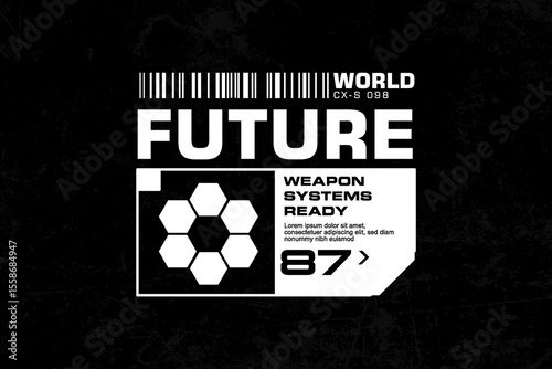 futuristic streetwear graphic tee design templates ideas