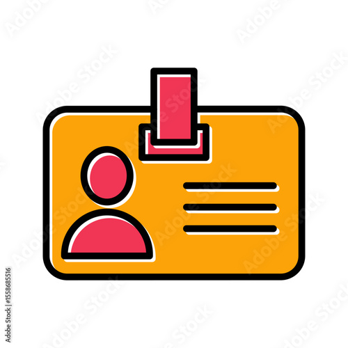 ID Card Icon Design