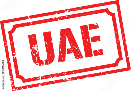 Grunge stamp UAE