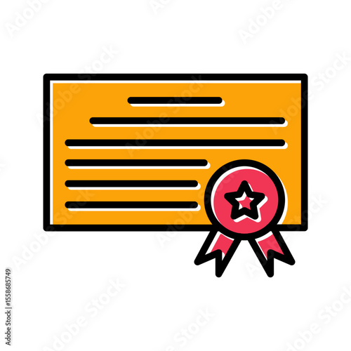 Diploma Icon Design