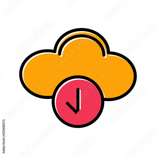 Cloud Computing Icon Design