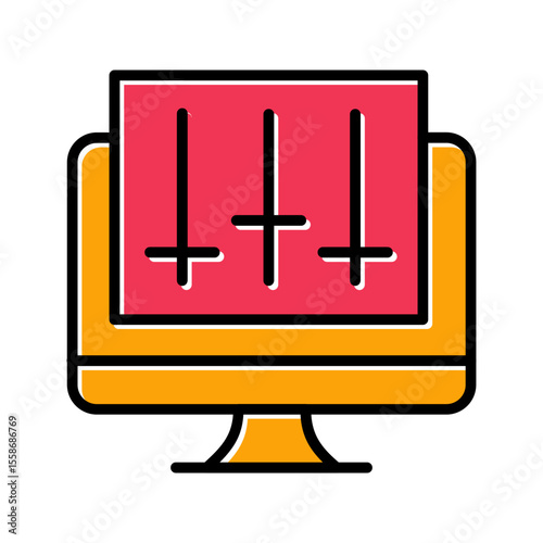 Audio Editing Icon Design