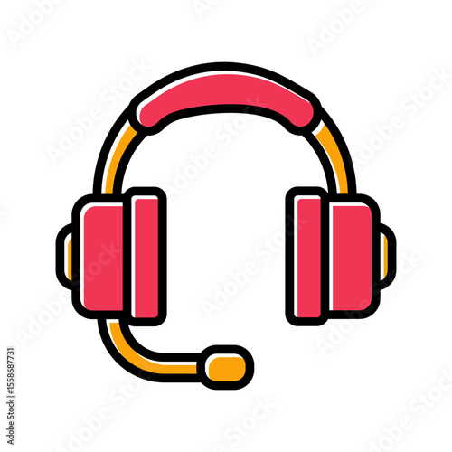 Gaming Headset Icon Design