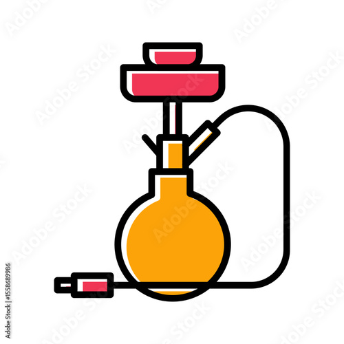 Hookah Icon Design