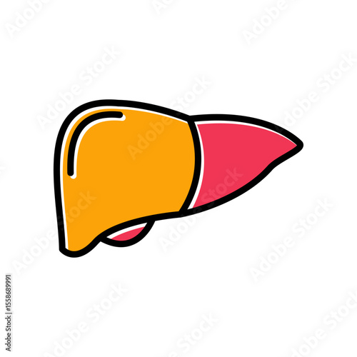 Liver Icon Design