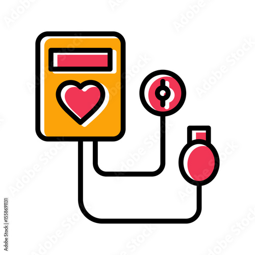 Arterial Pressure Icon Design