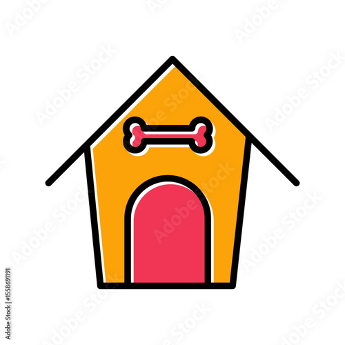 Dog House Icon Design