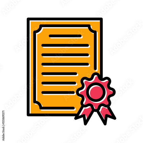 Certificate Icon Design