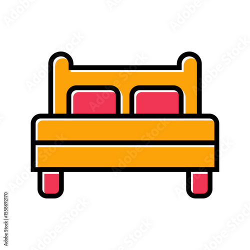 Bed Icon Design
