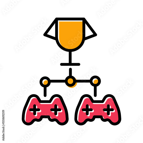 Gaming Tournaments Icon Design