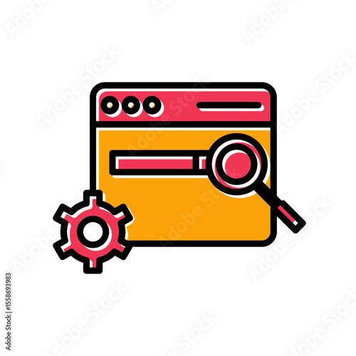 Search Engine Icon Design