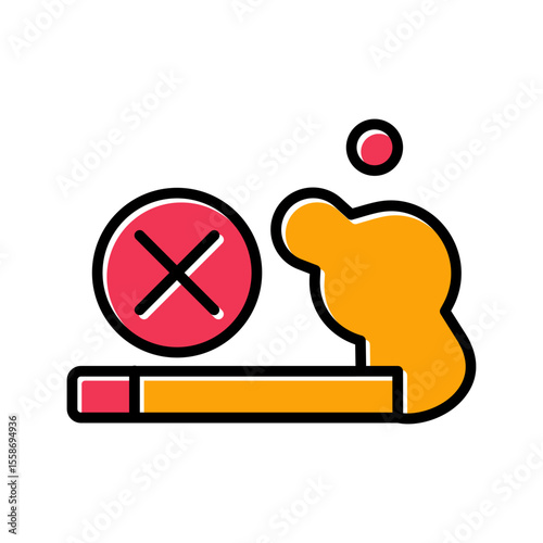 Quit Smoking Icon Design