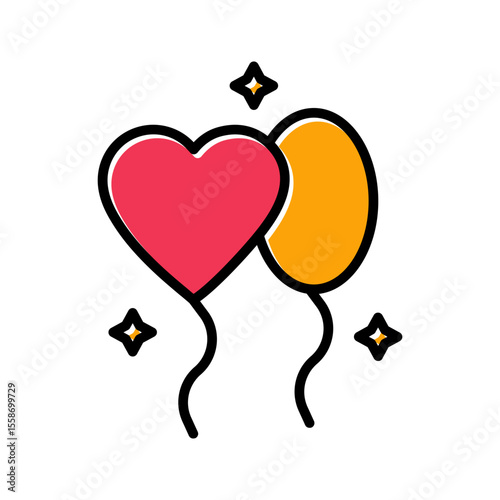 Celebration Symbols Icon Design