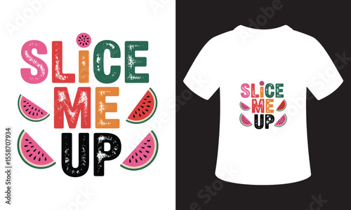 Motivational National Watermelon Day Quote T-Shirt Design