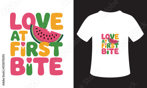 Motivational National Watermelon Day Quote T-Shirt Design